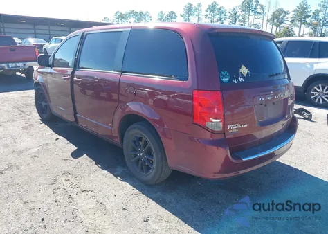 2019 Dodge Grand Caravan Gt из США, поврежденный, VIN 2C4RDGEG1KR734889